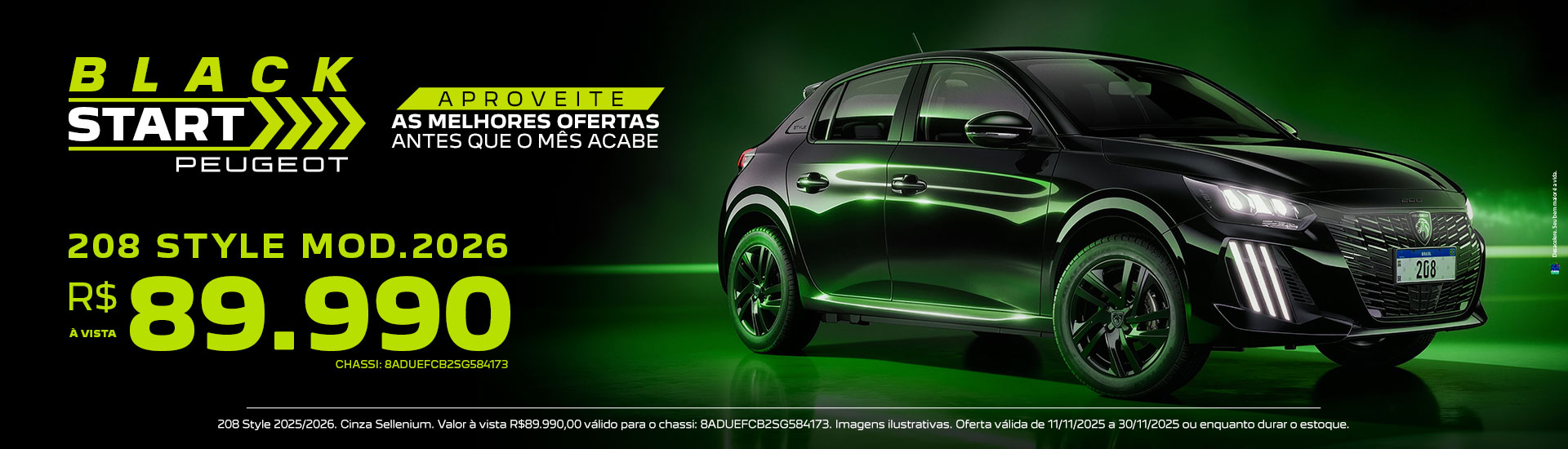 BLACK START | PEUGEOT 208