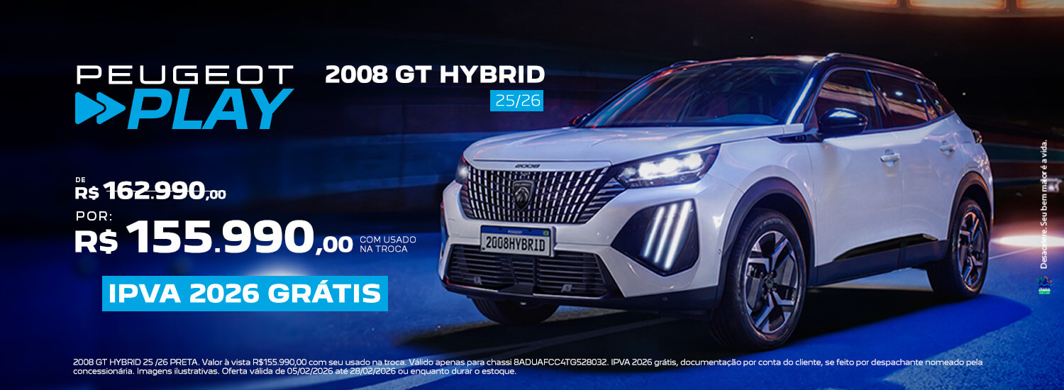 PEUGEOT 2008 GT HYBRID